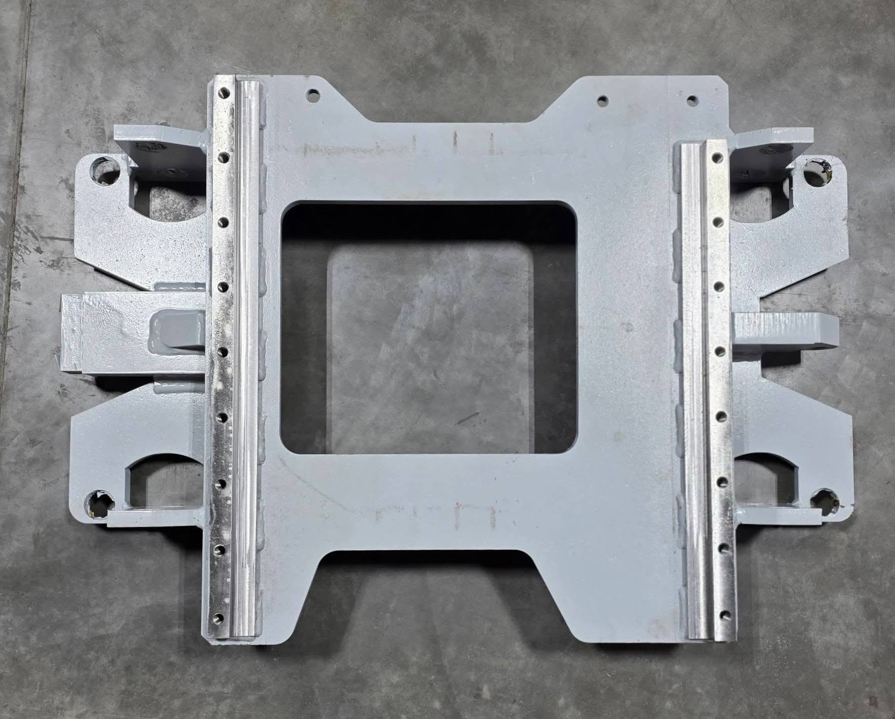 The Slabback Assembly T450W, WS (Part Number: 10-3660-0016F), replacement structural component used on Schramm T450W and T450WS rotary and reverse-circulation drilling rigs
