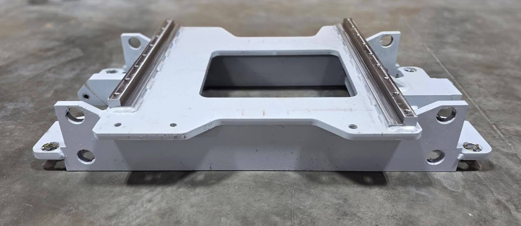 The Slabback Assembly T450W, WS (Part Number: 10-3660-0016F), replacement structural component used on Schramm T450W and T450WS rotary and reverse-circulation drilling rigs